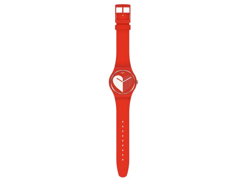 SWATCH HALF <3 WHITE VALENTINE'S DAY SO29Z112